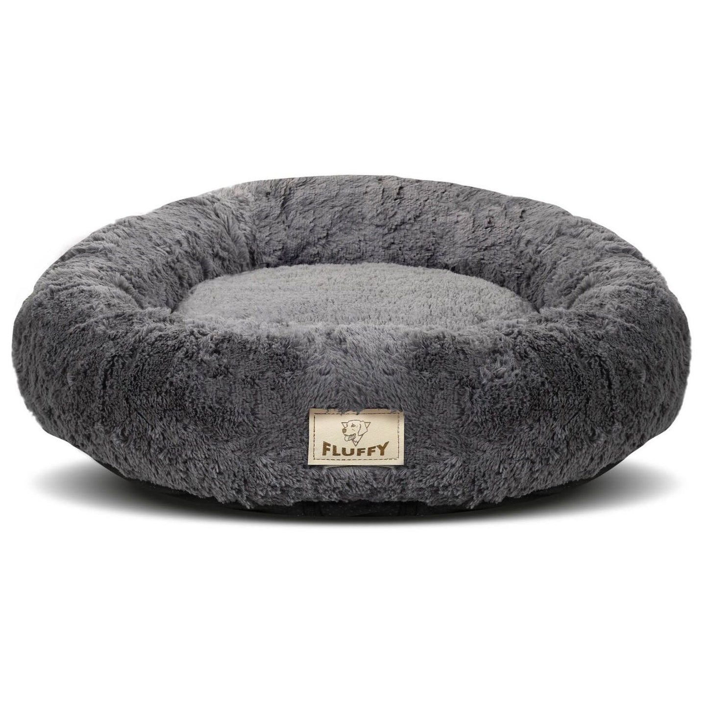 Legowisko SHAGGY 60 cm ROZBIERALNE antyslip Ciemnoszare