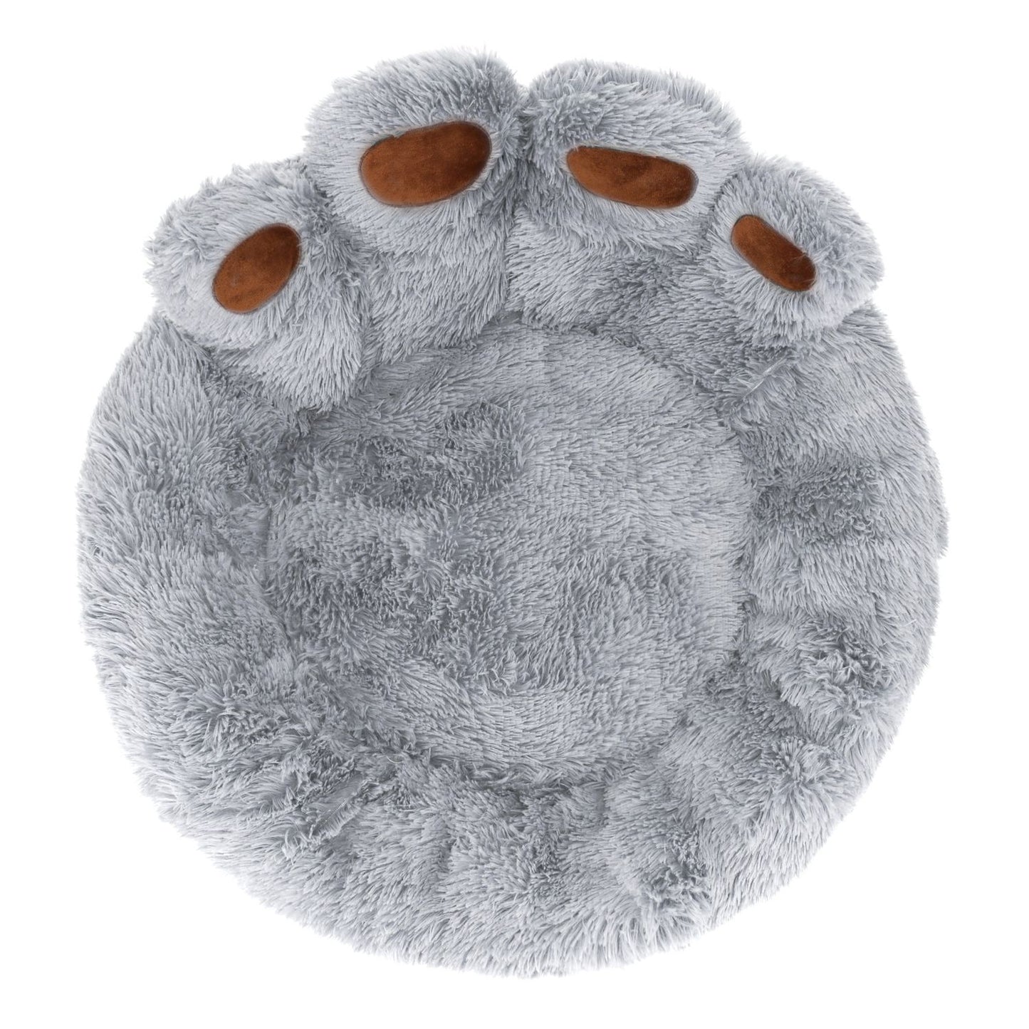 PLUSZOWE OKRĄGŁE LEGOWISKO kojec DLA PSA KOTA poduszka posłanie 80x80