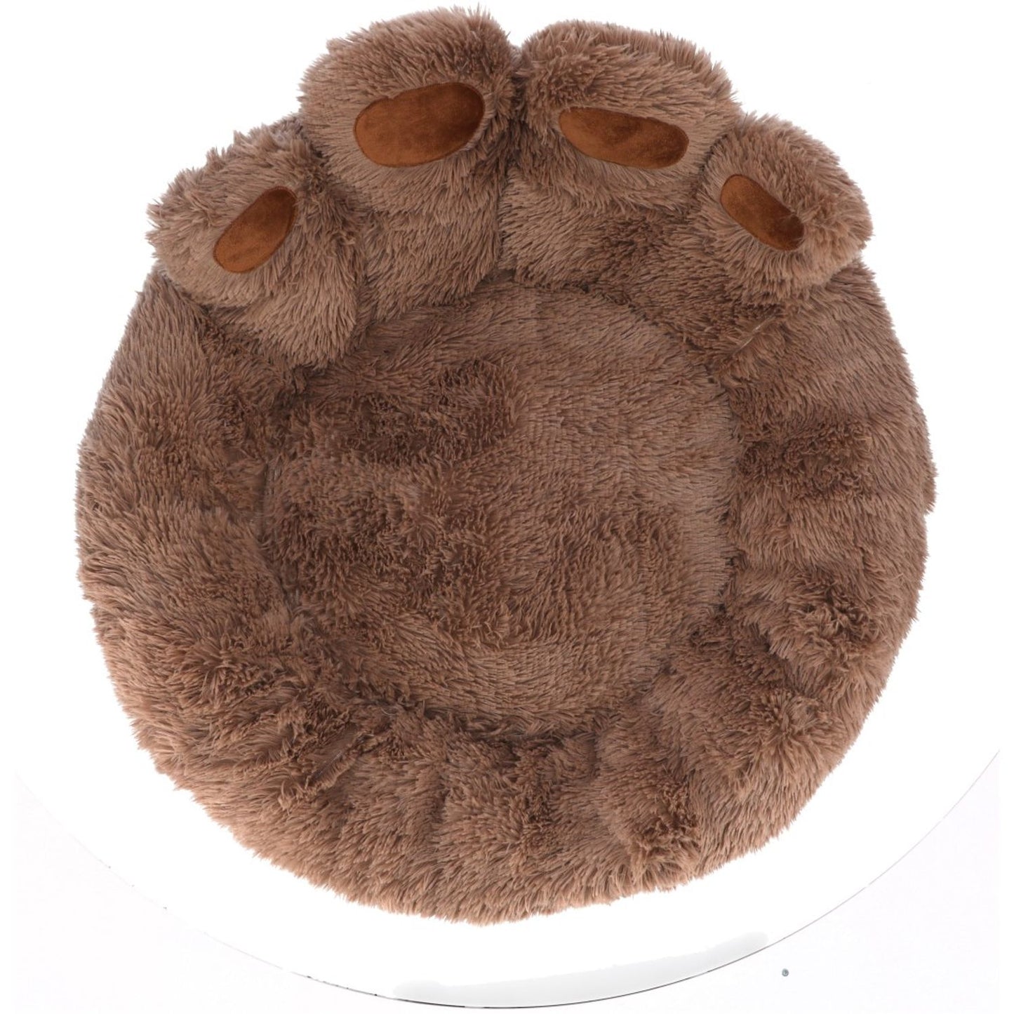 PLUSZOWE OKRĄGŁE LEGOWISKO kojec DLA PSA KOTA poduszka posłanie 80x80