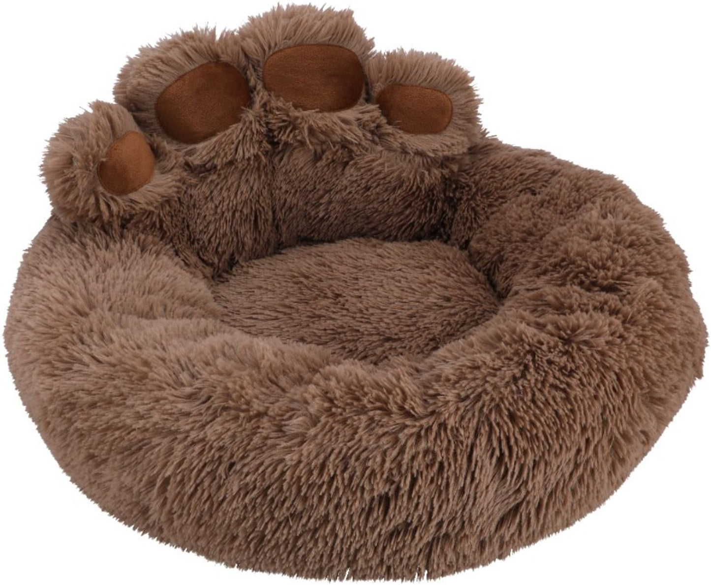 PLUSZOWE OKRĄGŁE LEGOWISKO kojec DLA PSA KOTA poduszka posłanie 80x80