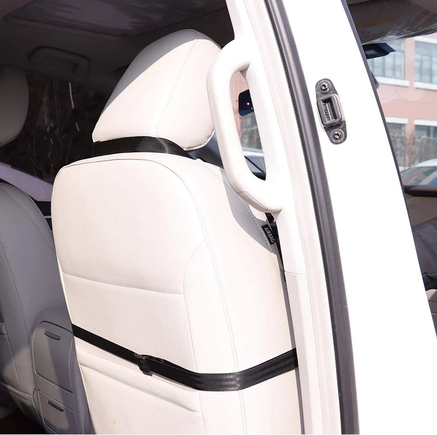 Transporter samochodowy fotelik dla psa - czarny